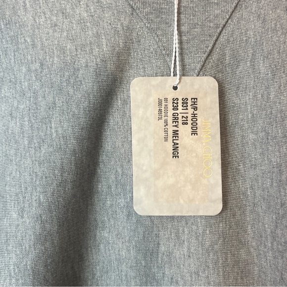 NWT Jimmy Choo JC Eric Haze Hoodie size L Sweater Pullover RARE SOLD OUT unisex - Picture 3 of 8